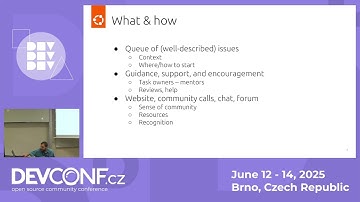 Open Documentation Academy: Easing into open source - DevConf.CZ 2025