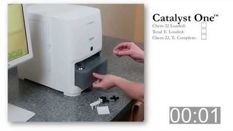 IDEXX - How to process a sample with Catalyst One