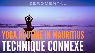 Yoga routine in Mauritius ( île Maurice, grand baie )