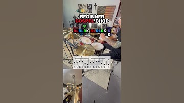 Beginner Drum Chops (EASY Drum Lesson) 🥁