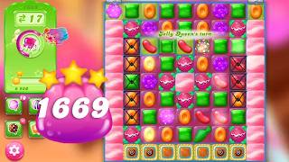 Candy Crush Jelly Saga Level 1669 || 3 Stars 🌟🌟🌟 screenshot 2