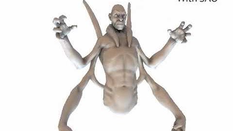 Separable Approximation of Ambient Occlusion