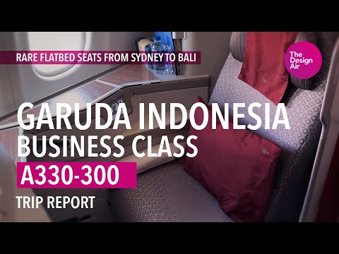 Garuda Indonesia A330 300 Business Class Trip Report