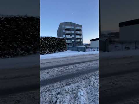 Stavanger Norway winter! #shorts  #shortvideo  #viral  #trending  #winter  #norway