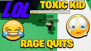 Making a Toxic Kid Rage Quit in Mortem Metallum...