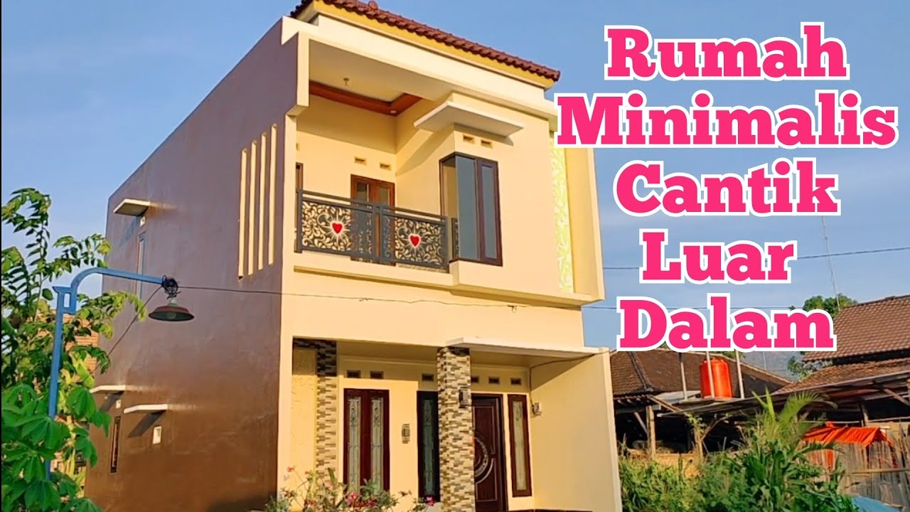 REVIEW RUMAH MINIMALIS 6X10 LANTAI DUA