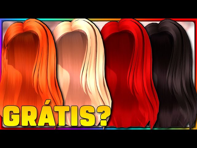 NOVO CABELO GRÁTIS NO ROBLOX!! 😮 #robloxitensgratis #roblox #robloxfr