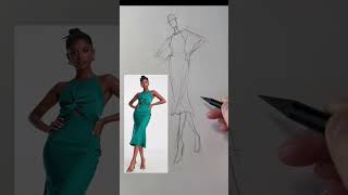 How To Draw Quick Fashion Sketches/Thumbnail Sketches
