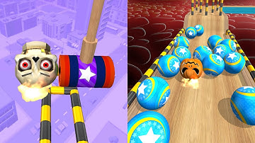 Going Balls - All Levels Gameplay Android, iOS #92 ( Level 486 - 495 )