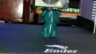 Ender 3- 1st Test Print (Test Dog)
