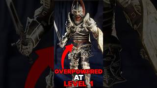 SECRET OVERPOWERED WEAPON AND ARMOR At LEVEL 1 In OBLIVION REMASTERED