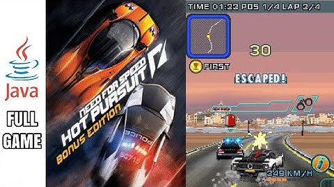 NEED FOR SPEED HOT PURSUIT 2D [176x220] - Java Game (Full Gameplay No Commentary)