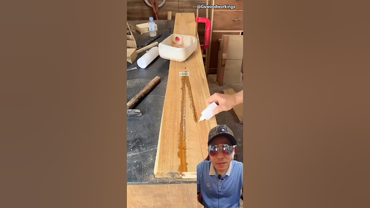 Best Wood Crack Repair Trick #shorts #woodrepair