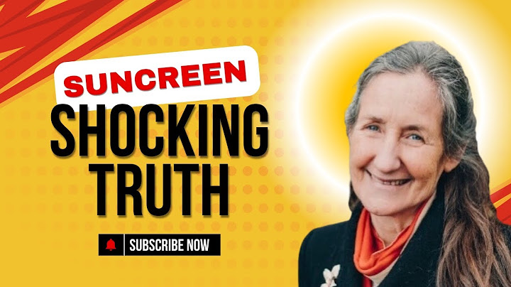 Barbara O'Neill's tip to NEVER use sunscreen...