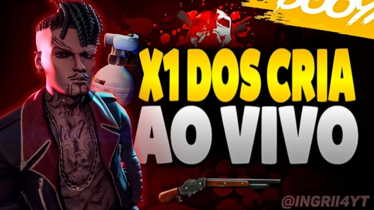 🎮 FREE FIRE - AO VIVO 🔴 SALA PERSONALIZADA 🔥 X1 DOS CRIAS COM INSCRITOS!, LIVE ON