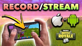 Easy Playback/Delete/Record to TV w/ Digital Mini HD Spy Cam + HDMI How to RECORD & STREAM Fortnite Mobile on iOS/Android! (FREE, No Computer)