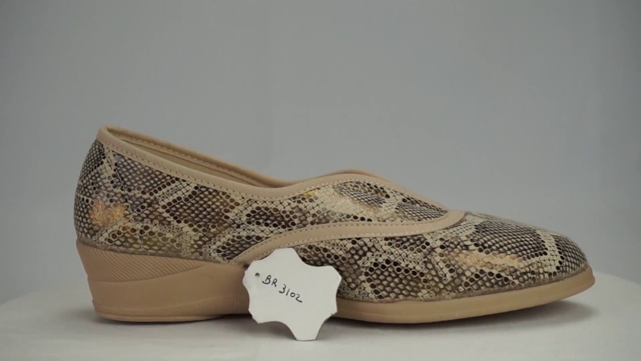 Chaussures extensibles femme BR 3102 - YouTube