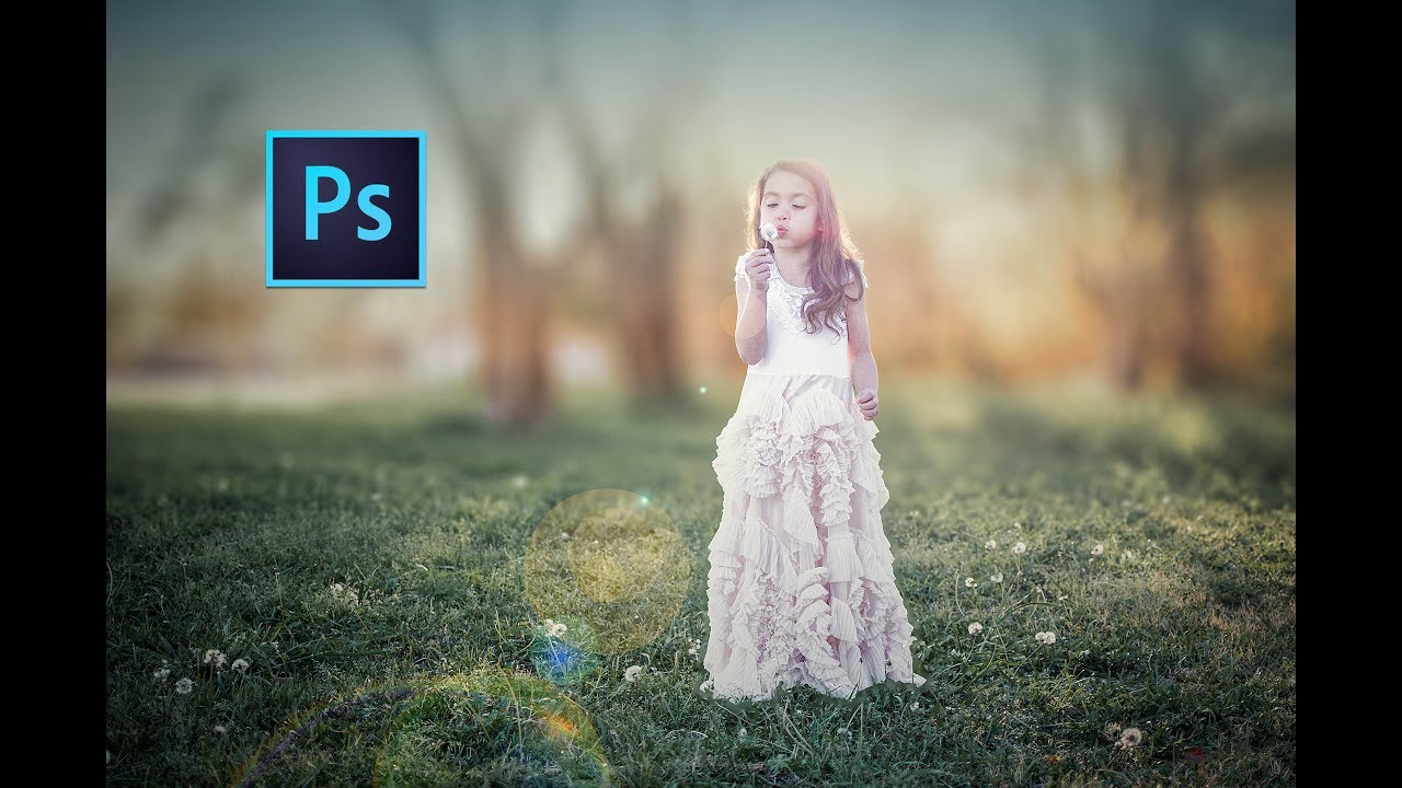 Photoshop CC Tutorial : Outdoor Portrait Editing ❤