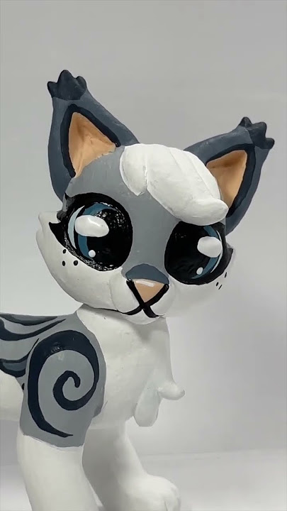 Ashfur Warrior Cats LPS Clay Custom Figurine 