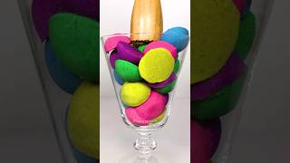 Very Satisfying Colorful Drop Squish Kinetic Sand ASMR #shorts screenshot 5