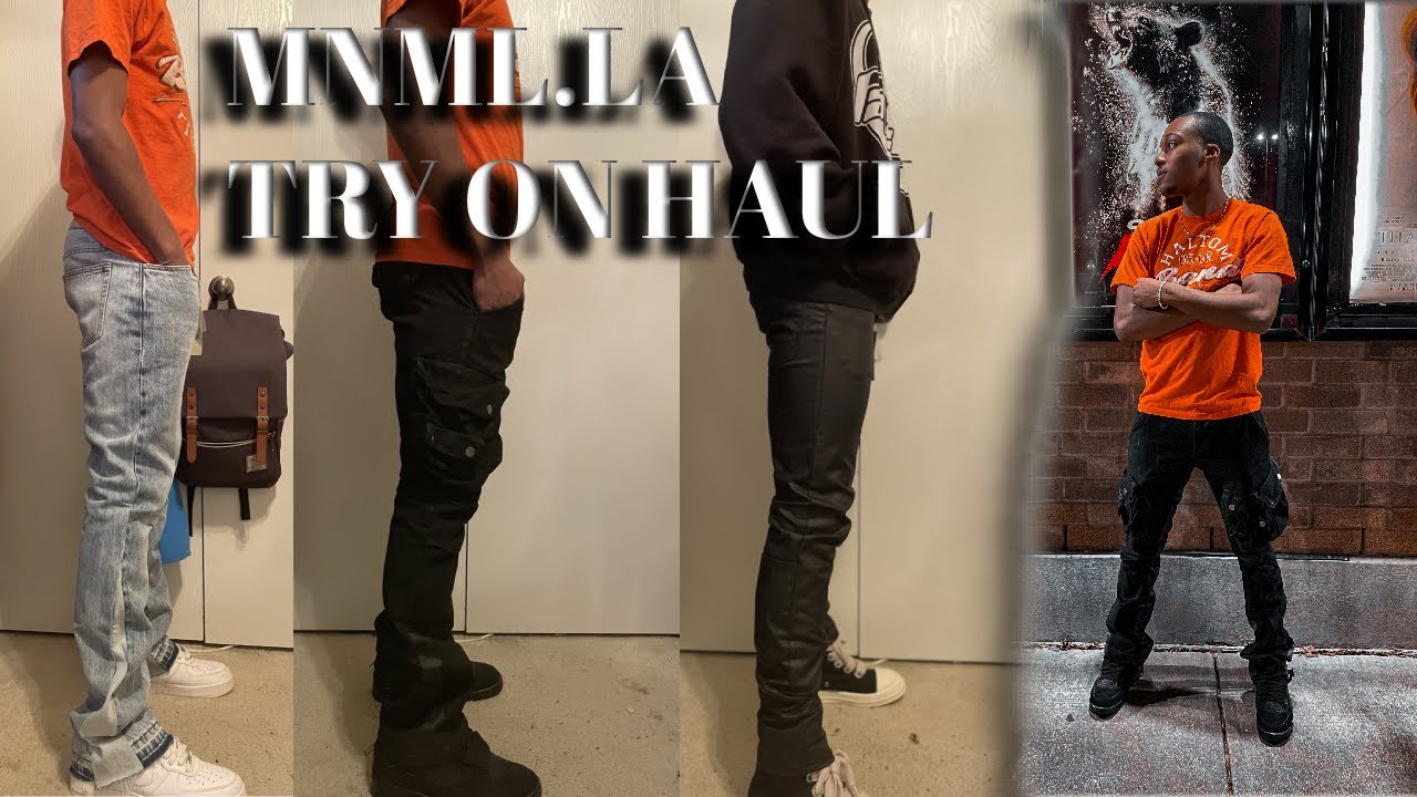 MNML.LA Clothing Haul 2023  Try On Haul/ Fit Pics 