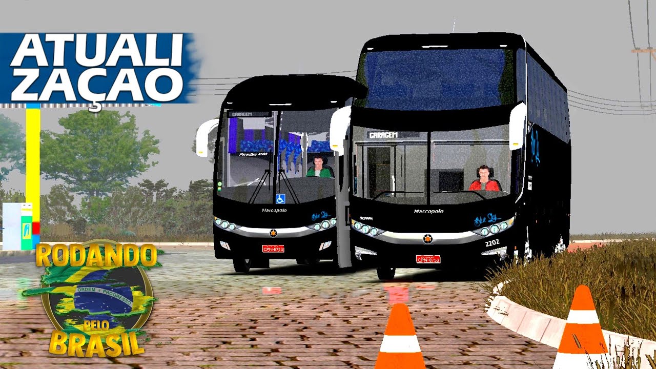 SAIU! Novo Jogo de Ônibus Brasileiro para Celular - Viajando o Brasil 