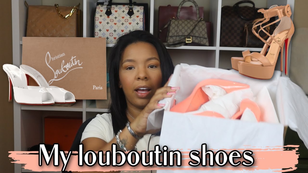 MY CHRISTIAN LOUBOUTIN SHOES + UNBOXING  * I'm involve with my ME DOLLY  Mules* 