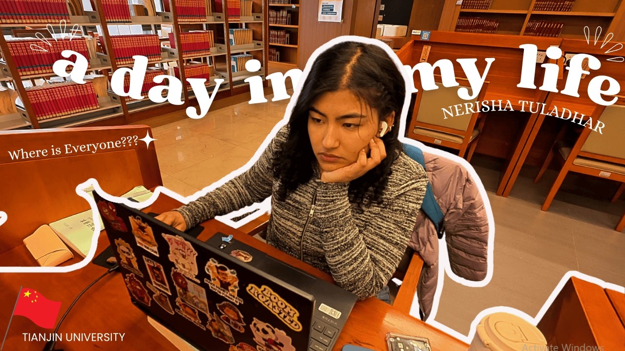 Day in My Life Vlog ⋆˙⟡🇨🇳| University in China During Chinese New Year… It’s So Empty 😳