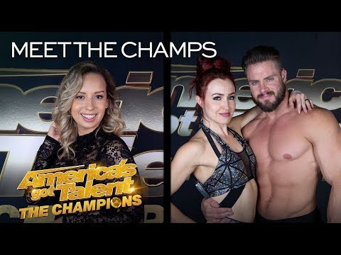 Duo Transcend and Dania Diaz Bring EXCITEMENT To Champions! - America's Got Talent: The Champions