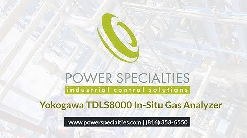 Yokogawa TDLS8000 In-Situ Gas Analyzer