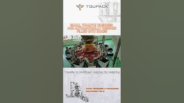 Fully automatic Weighing filling system for small tomatoes / carrots