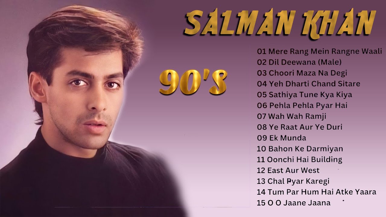 Salman Khan 90's Old Songs | Salman Khan Hit Songs | 90's Block Buster Romantic Hit Songs Collection