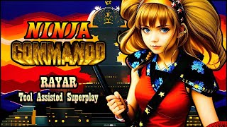 【TAS】NINJA COMMANDO (ARCADE \ 1992) - RAYAR DRAGON (LV8 \ HARD)