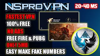 FASTEST VPN MOD APK IN THE WORLD NO ADS NO MONEY NEEDED 100% FAST AND SECURE NSproVPN #vpn #nsproyt