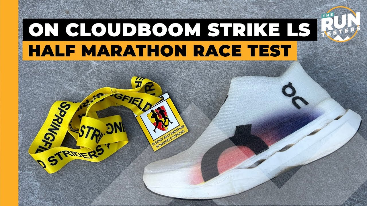 On Cloudboom Strike LS race test at Pleshey Half Marathon | Plus