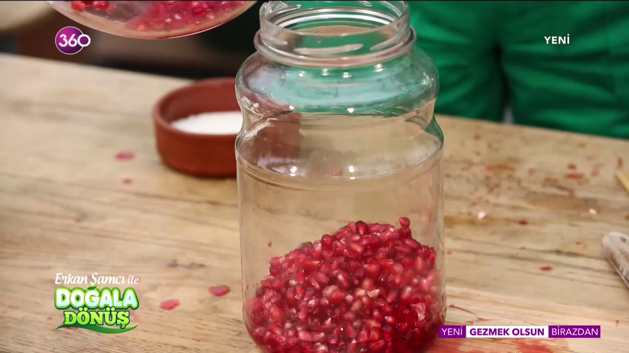 Doğala Dönüş - Nar Sirkesi Yapmanın Püf Noktaları - 26 11 2018