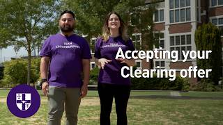 Accepting your Clearing offer