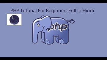 PHP Introduction Tutorial in Hindi / Urdu .