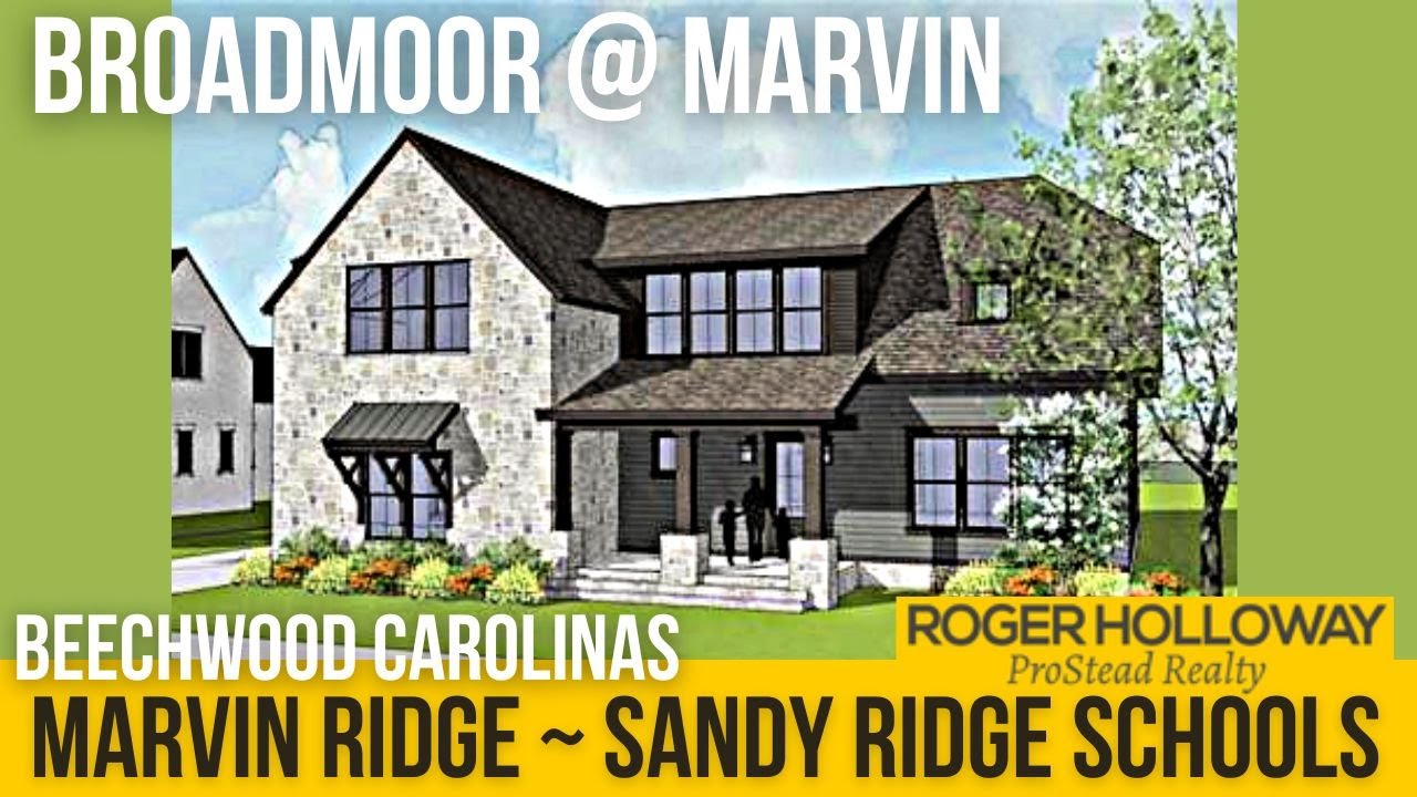 Luxury Living Large Lots Marvin Schools [Broadmoor at Marvin] YouTube