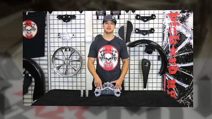 9 Degree Triple Trees For 26 Inch Wheel On Custom Harley Bagger