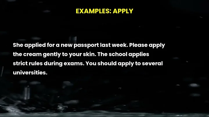 Let's learn the word apply | Improve your vocabulary #english #vocabulary #learnenglish