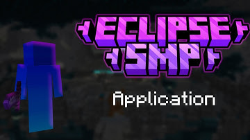 My Application to the Eclipse SMP...