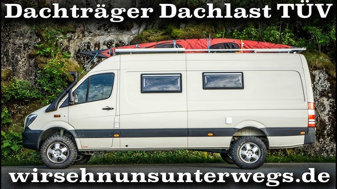 Camper Dachträger aus Aluprofilen selber bauen • Abenteuer Vanlife