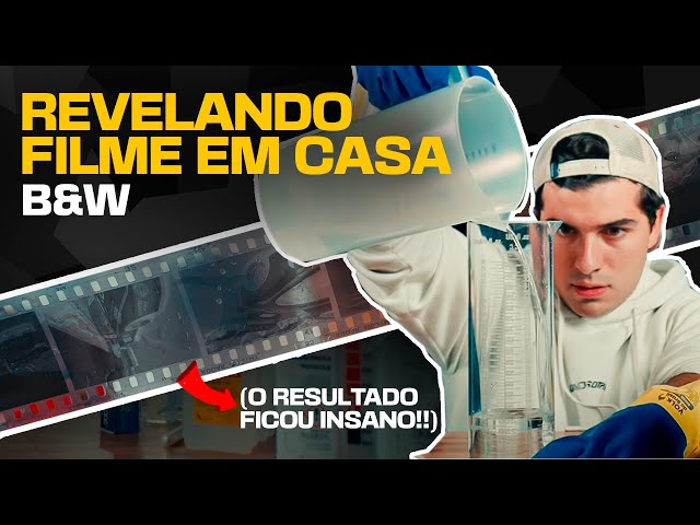 Como revelar filmes Preto e Branco em casa + Vídeo » Aprenda Fotografia