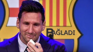 Messi Veda Konuşmasında Ağladı