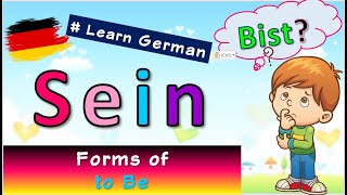 German lesson: to be (English CC) | Sein | Deutsch Lernen |