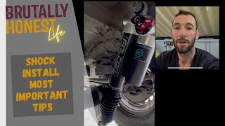 t1n sprinter van compass falcon 3.3 shock install tips