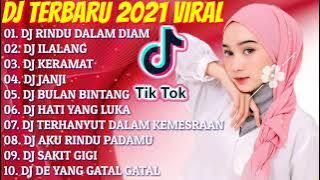 DJ TERBARU 2021 ❤️ DJ MANTAP BASS || DJ RINDU DALAM DIAM || DJ ILALANG