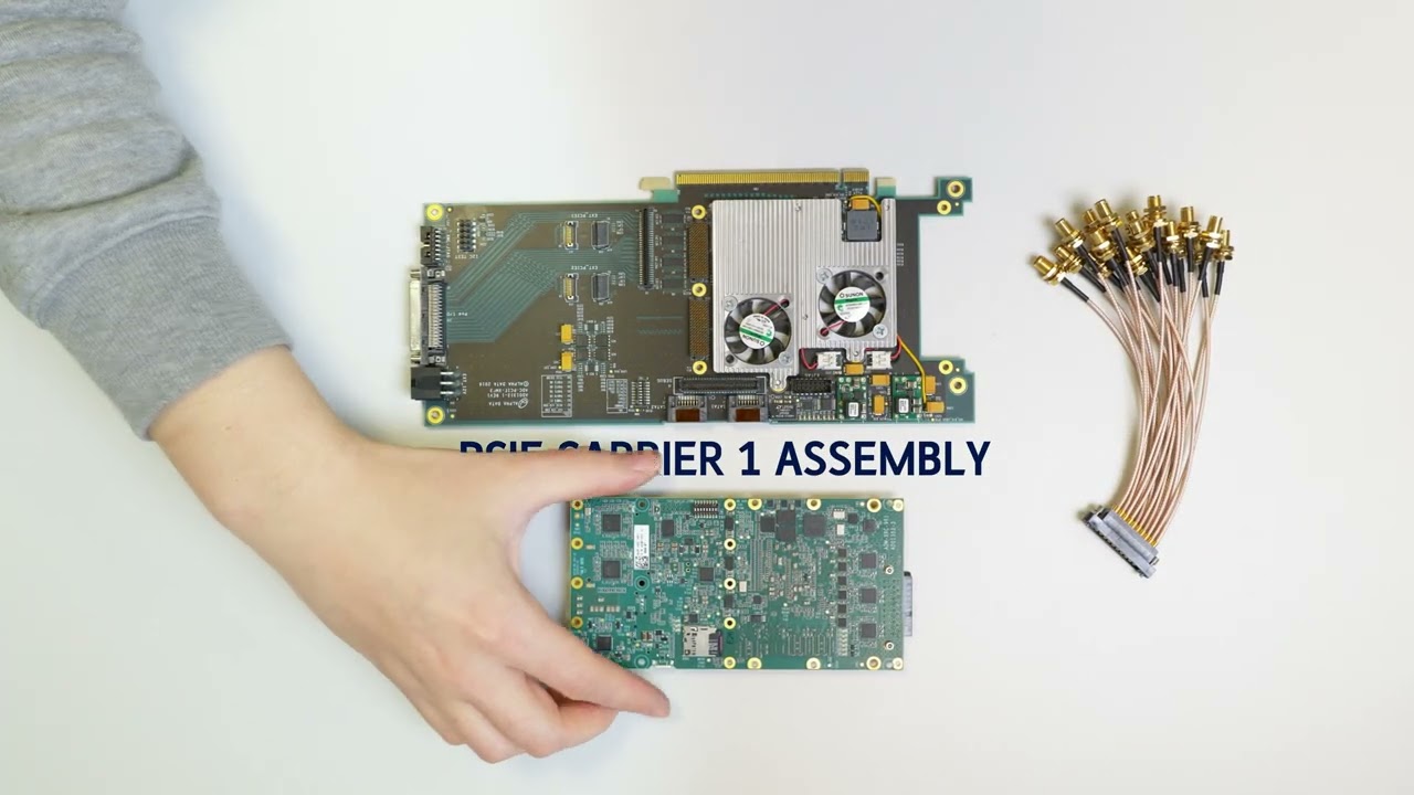 Radio Frequency Data SOM | ADM-XRC-9R1| Alpha Data - YouTube
