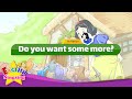 Snow White - Do you want some more?  - English animated story for Kids